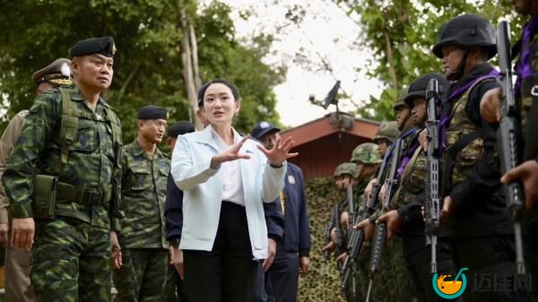泰国总理访问柬埔寨边境 此前录音泄露引发辞职呼声