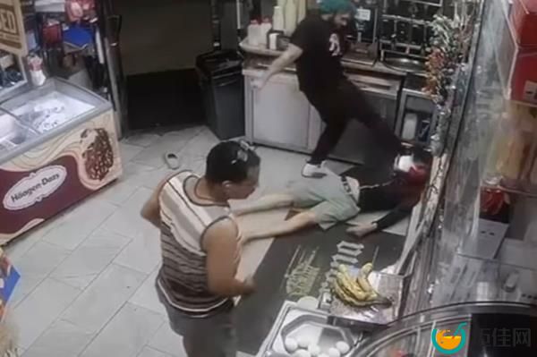 deli worker beating