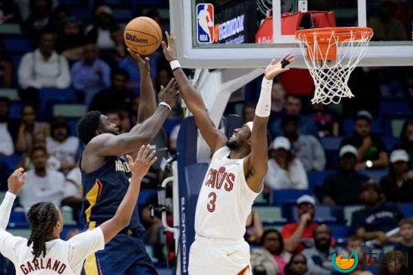 Zion Williamson attempts a shot against the Cavaliers during the Pelicans’ game on Nov. 6.