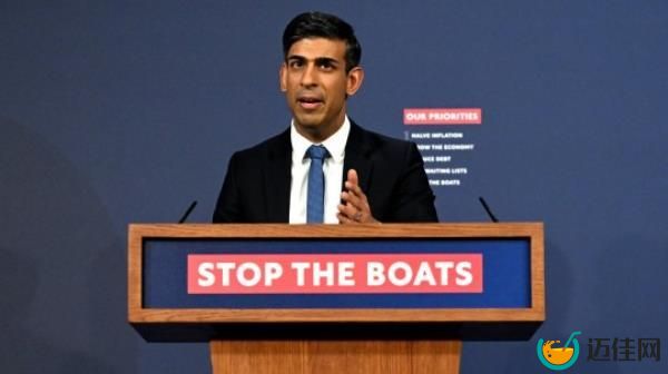 Prime Minister Rishi Sunak speaks during a press co<em></em>nference following the launch of new legislation on migrant channel crossings at Downing Street on March 7, 2023 in London, United Kingdom. 