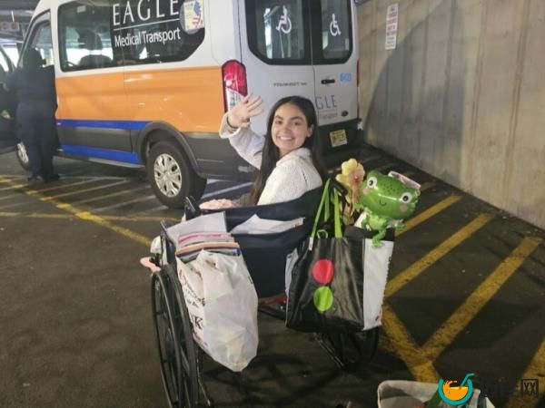 The mother explained that the train was still coming into the station when Lisa was struck. She was hit by the last few cars of the train.