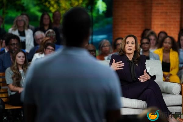 Democratic presidential nominee and U.S. Vice President Kamala Harris answers a question from the audience during a campaign event in Detroit, Michigan, U.S., September 19, 2024.
