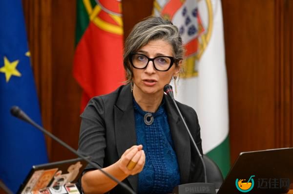 UN Special Rapporteur Francesca Albanese delivering opening remarks at a public hearing in the Portuguese Parliament regarding the Palestinian Territories situation