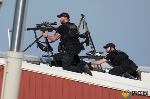 Secret Service snipers.