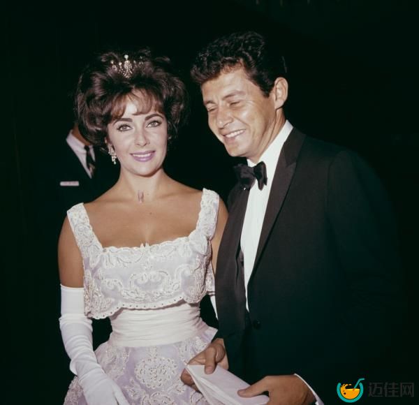 Elizabeth Taylor and Eddie Fisher.