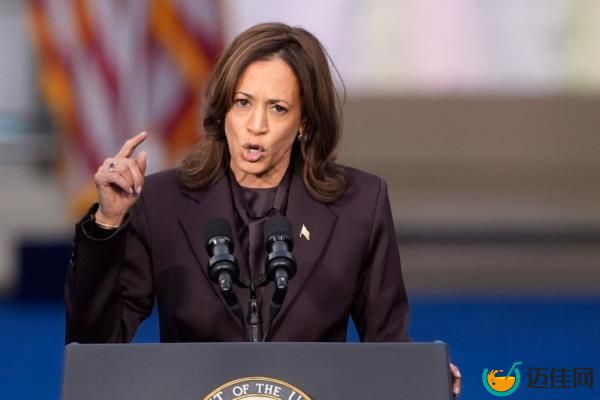 Vice President Kamala Harris delivers a co<em></em>ncession speech for the 2024 presidential election on the campus of Howard University in Washington, Wednesday, Nov. 6, 2024.