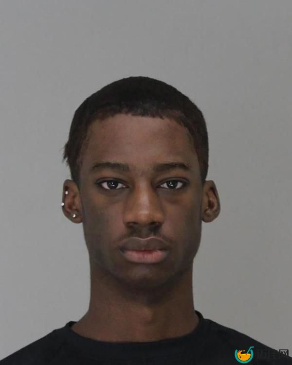 Terryon Ishmael Thomas booking photo.
