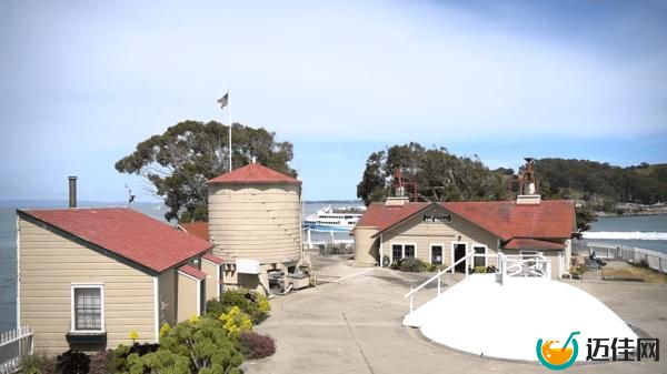 The East Brother Light Station was built in 1873.