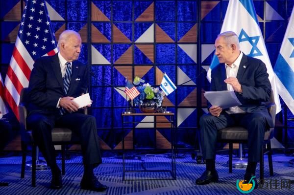 Biden met with Netanyahu in Israel on Oct. 18, 2023.