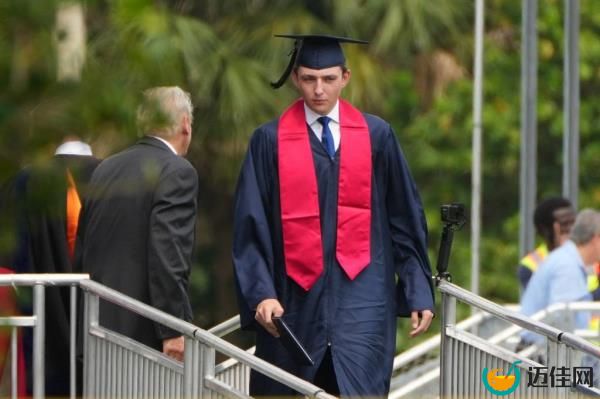 Barron Trump graduates from Oxbridge Academy. His parents, former President Trump and wife Melania attended the ceremony on Friday, May 17, 2024 in West Palm Beach.