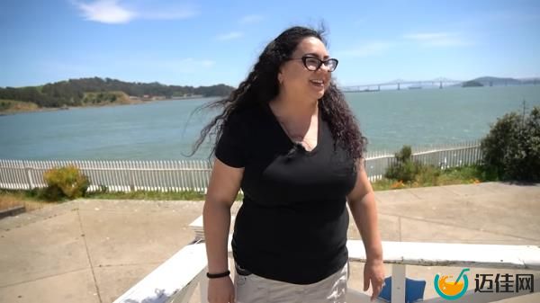 Desiree Heveroh moved into the East Brother Light Station in the San Francisco Bay in 2020.
