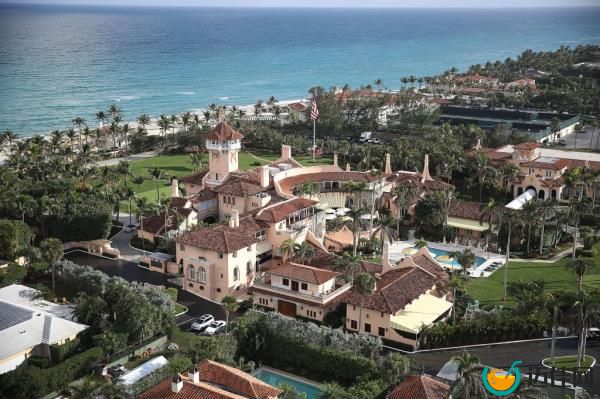 Former President Do<em></em>nald Trump is one of the most prominent Palm Beach residents. He lives in this sprawling mutlimillion-dollar estate in the ultra-luxe Mar-a-Lago resort.