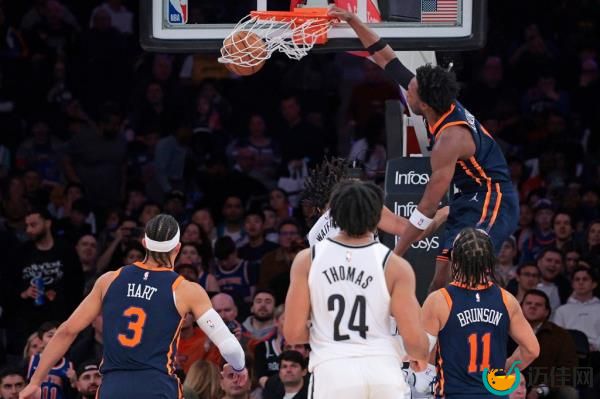 OG Anunoby scored all 15 of his points in the second half for the Knicks.