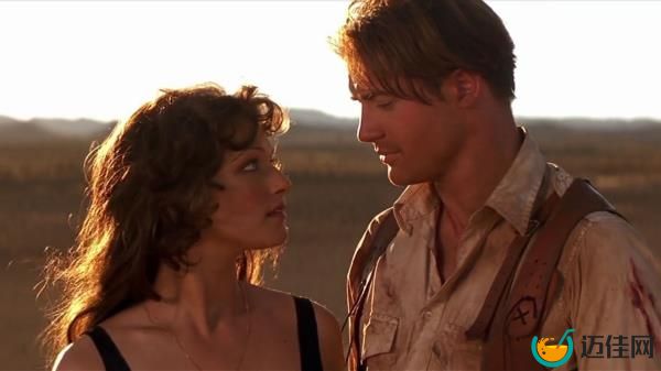 Brendan Fraser and Rachel Weisz in The Mummy