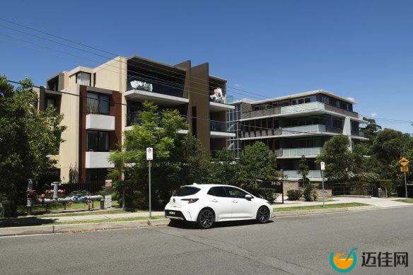 Low-rise apartment blocks in targeted suburbs such as Gordon will be difficult for developers to acquire.